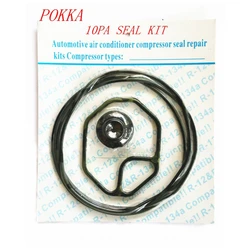 Free Shipping,Automotive air conditioning compressor seal kit for 10pa 15C 17C compressor oil seal,rubber o-ring seal