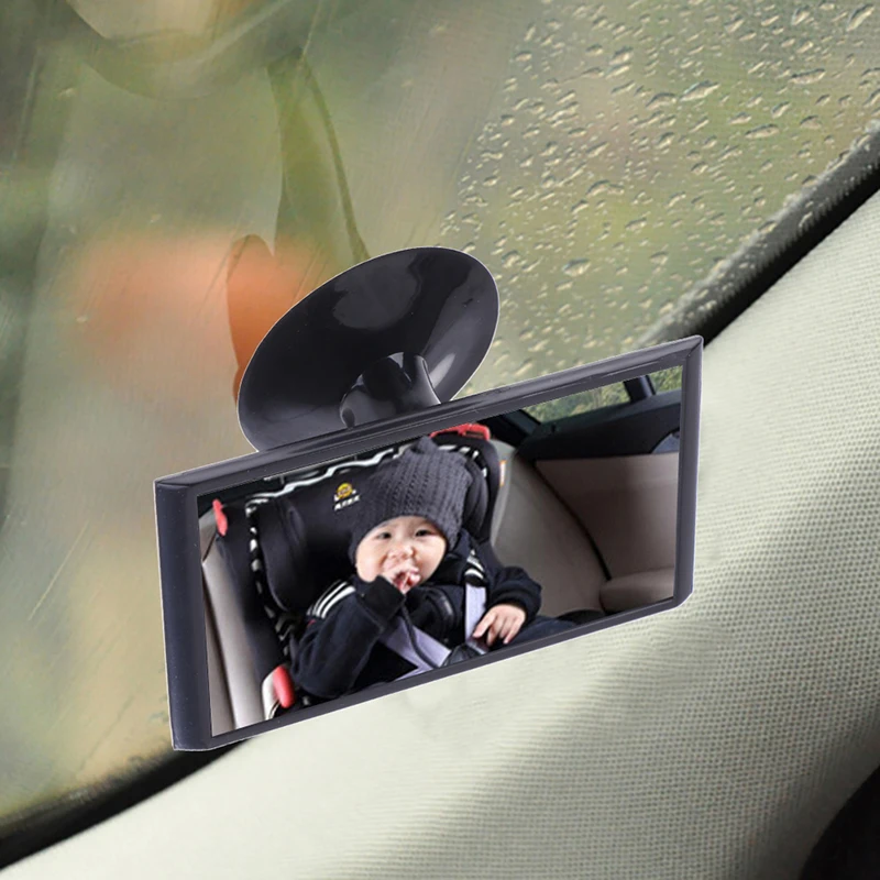 1X Auto Lkw Einfache Ansicht Hinten Zurück Sitz Baby Kind Sicherheit Spiegel Saug Spiegel