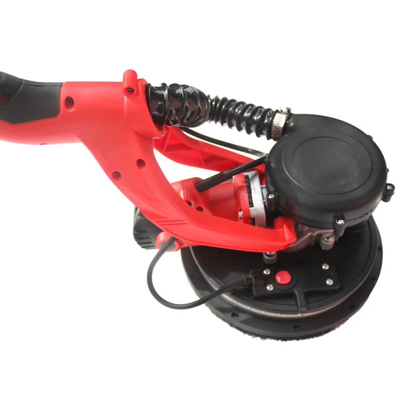 Foldable Adjust Speed Drywall Sander 750W 110V-230V Wall Polishing Grinding Double Led Light   Putty Polisher Machine
