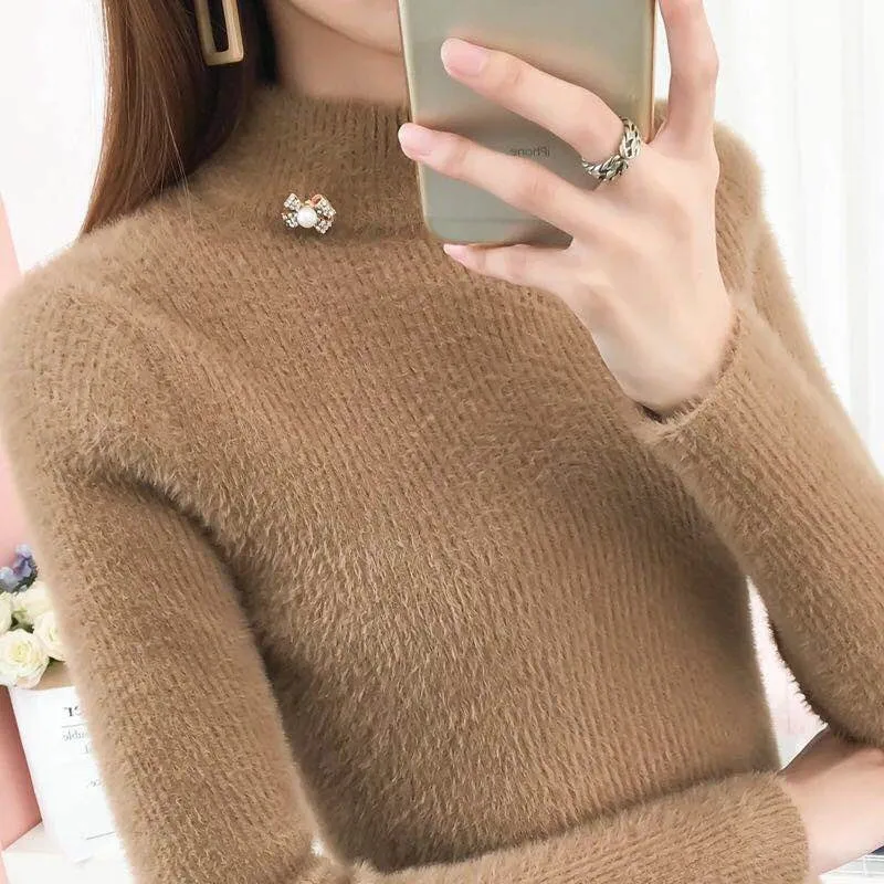 2020 New Pullover Sweater Women Sweater Jumper Long Sleeve Knit Top Female Knitted Sweaters Casual Pull Femme