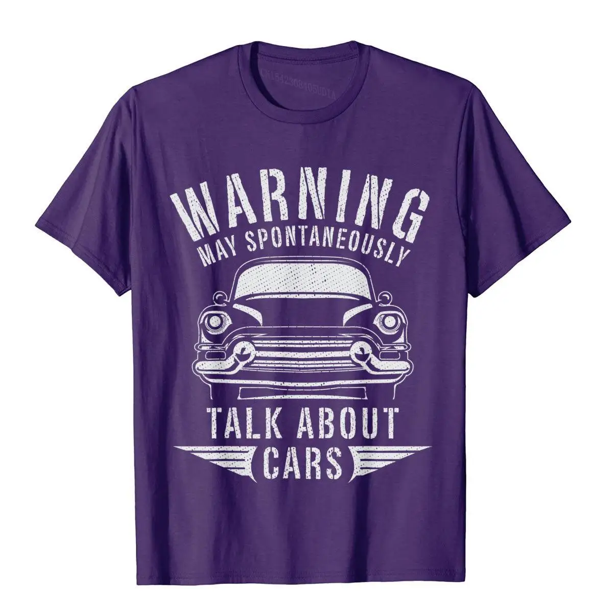 Warning May Spontaneously Talk About Cars Funny Car Mechanic T-Shirt Special Men Tops Tees England Style T Shirt Cotton Japan