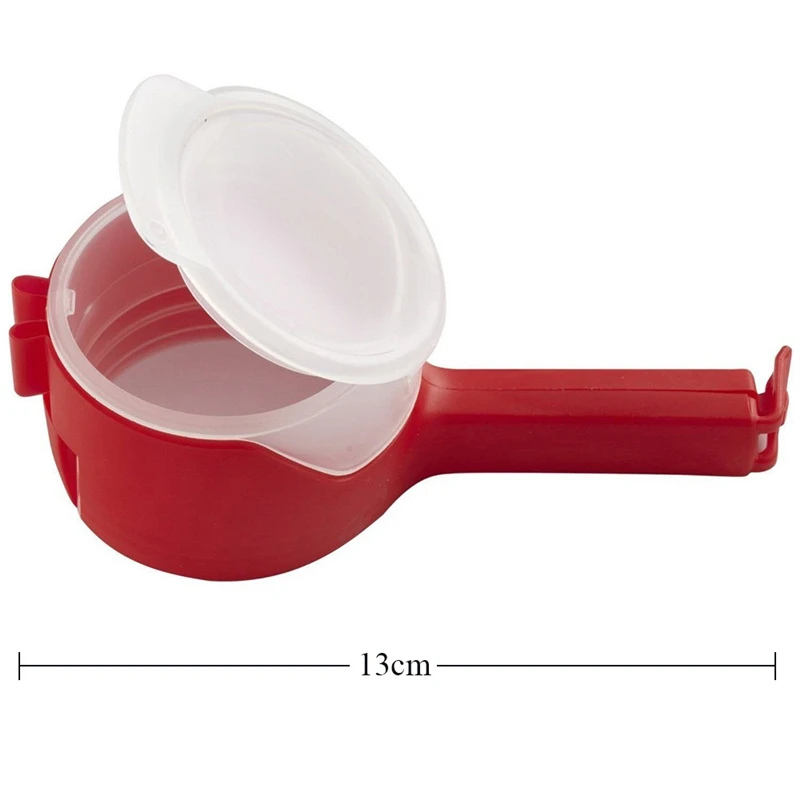 1pcs Househould Food Snack Storage Seal Sealing Pour Bag Clips Sealer Clamp Food Bag Clip Kitchen Tool Home Food Close Clip Seal