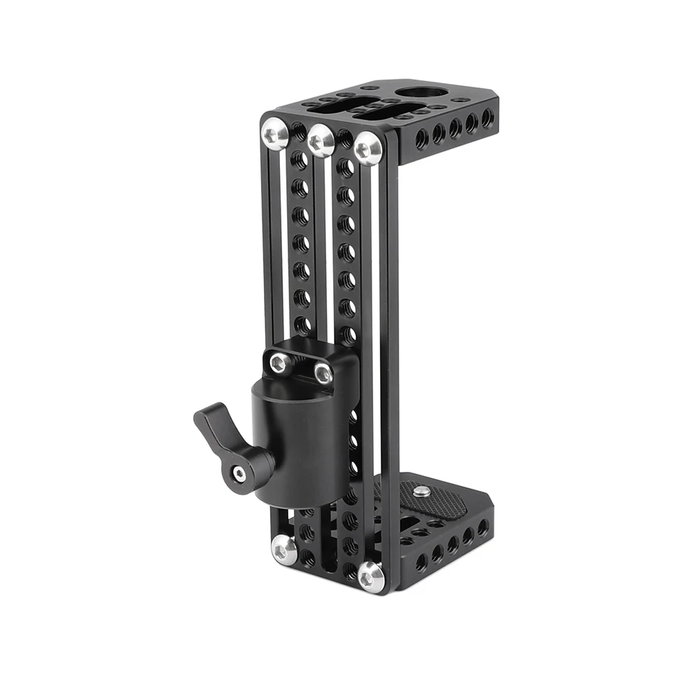 Supporto per Monitor CAMVATE C Frame Cage Rig con adattatore per testa di supporto per luce da 16mm per Monitor da 5 "e 7" sulla fotocamera per serie SmallHD 700