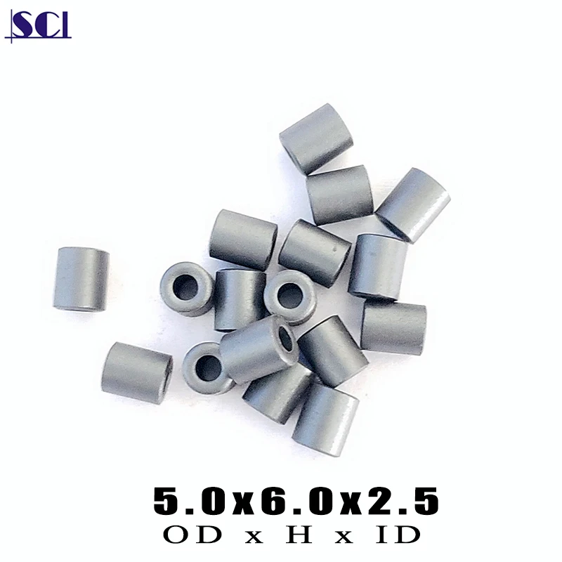 5x6x2.5 200PCS High Frequency Ni-Zn Material EMI Ferrite Core Beads