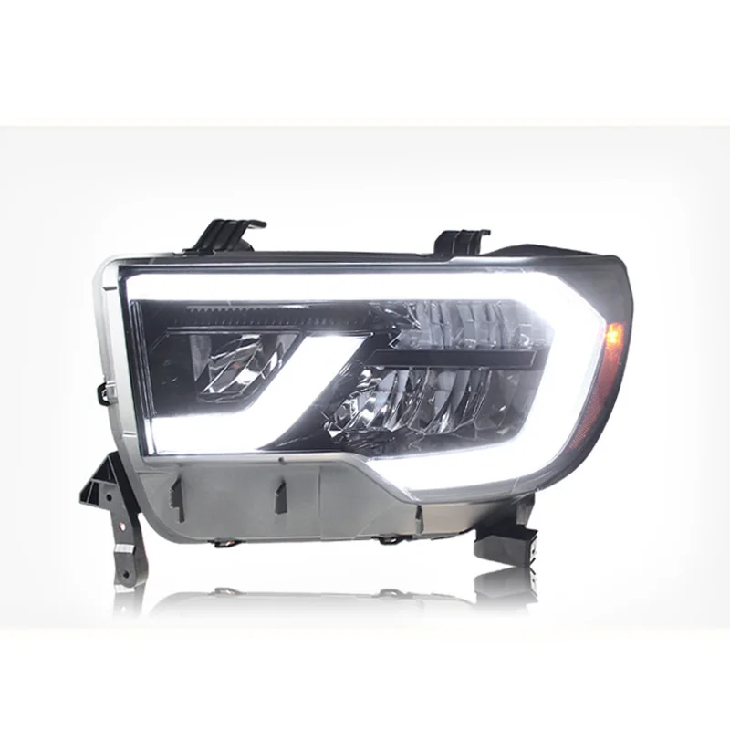 Car Styling  for Toyota Tundra headlight Tundra Headlights Fog Lights Sequoia headlight 2007-2013  led car light DRL LED