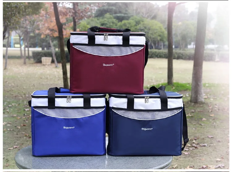 Cooler Bag with 6 ice packs Refrigerator Bolsa  Thermal Bag  For Travel