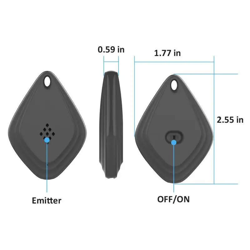 USB Mosquito Repeller Portable Ultrasonic Flea Tick Pest Anti-Mosquito with Hook Summer Roach Control Pest Insect Pest Repeller