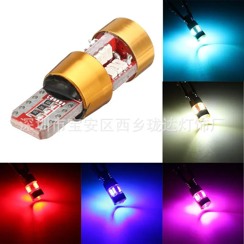 LD New decoding width indicator T10 3014 27smd bright LED indoor lamp trunk license plate