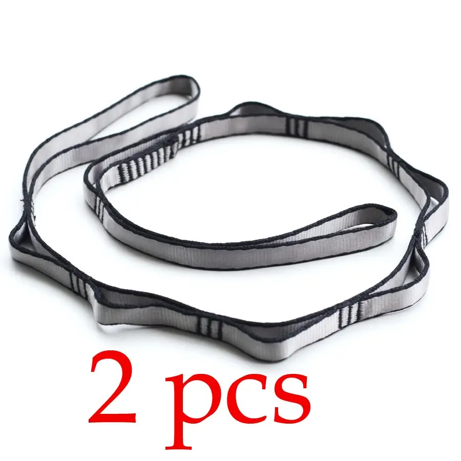 2 PCS yoga extender strap rope daisy chain for aerial yoga hammock swing anti-gravity yoga extend belts for yoga training Camp