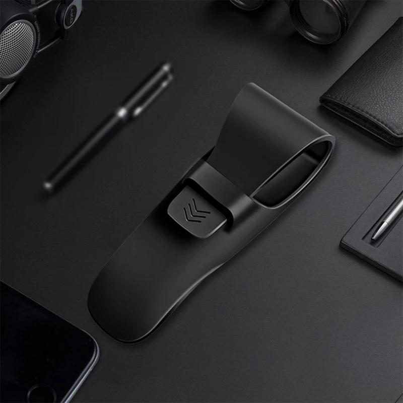 Mannen Draagbare Siliconen Scheermes Beschermhoes Voor Zakelijke Reizen Mes Houder Opbergdoos Universele Scheren Accessoire