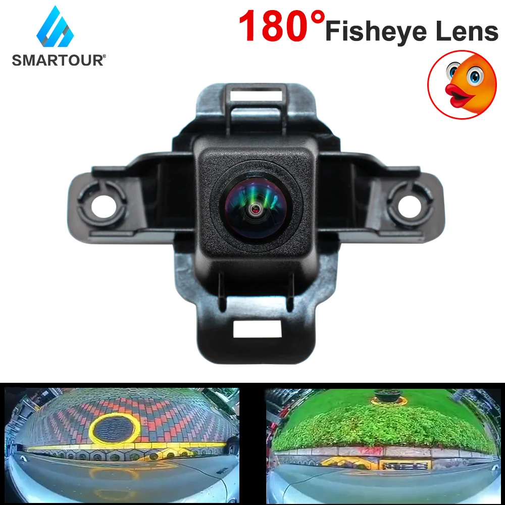 

Smartour 180 Degree Fisheye CCD Car Front Camera For Subaru Forester 2019 2020 Night Vision HD Front Grille Positive View Camera