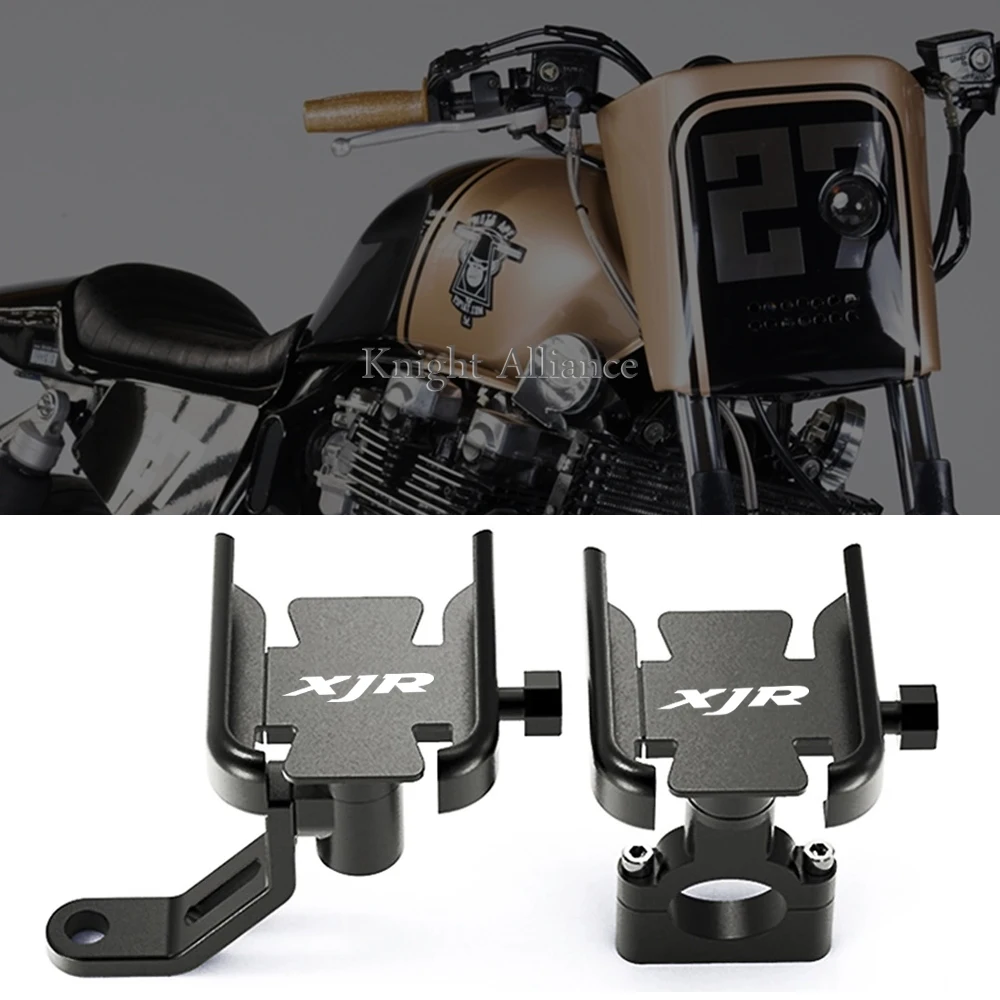 

Motorcycle Accessories Phone Holder Handlebar GPS Stand Navigation Bracket For YAMAHA XJR1200 XJR1300 XJR 1200 1300