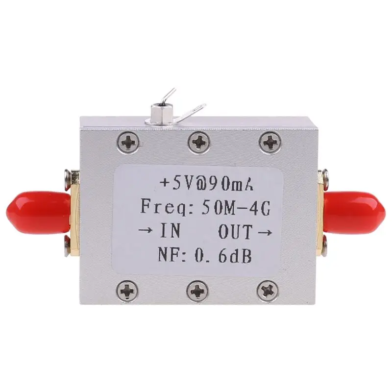 2024 New 50M-4GHz Low Noise Amplifier LNA Ham Radio Module RF FM HF VHF NF=0.6dB -110dBm