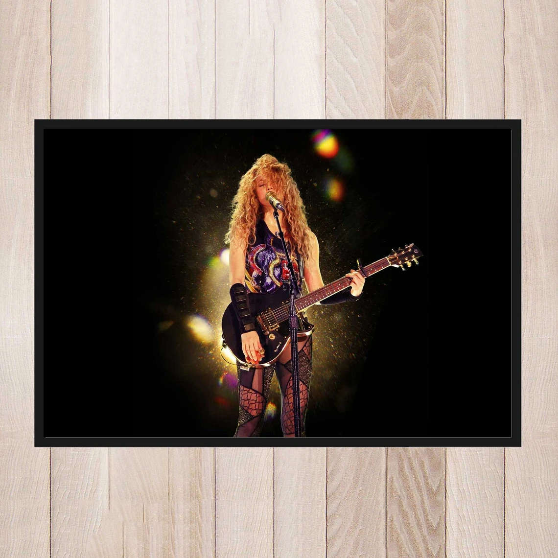 Shakira In Concert El Dorado World Tour Poster Canvas Print Home Decoration Wall Painting (No Frame)