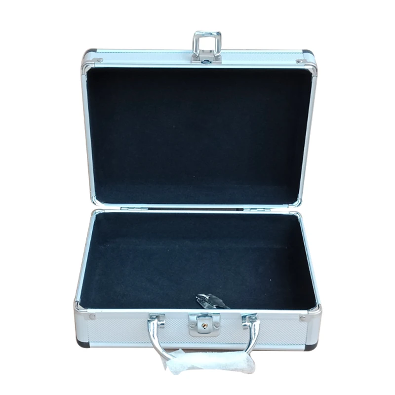 Tool Box Aluminium Alloy Protective Safety Suitcase Airtight Tool Box Instrument Case Lockable Box with Pre-cut foam