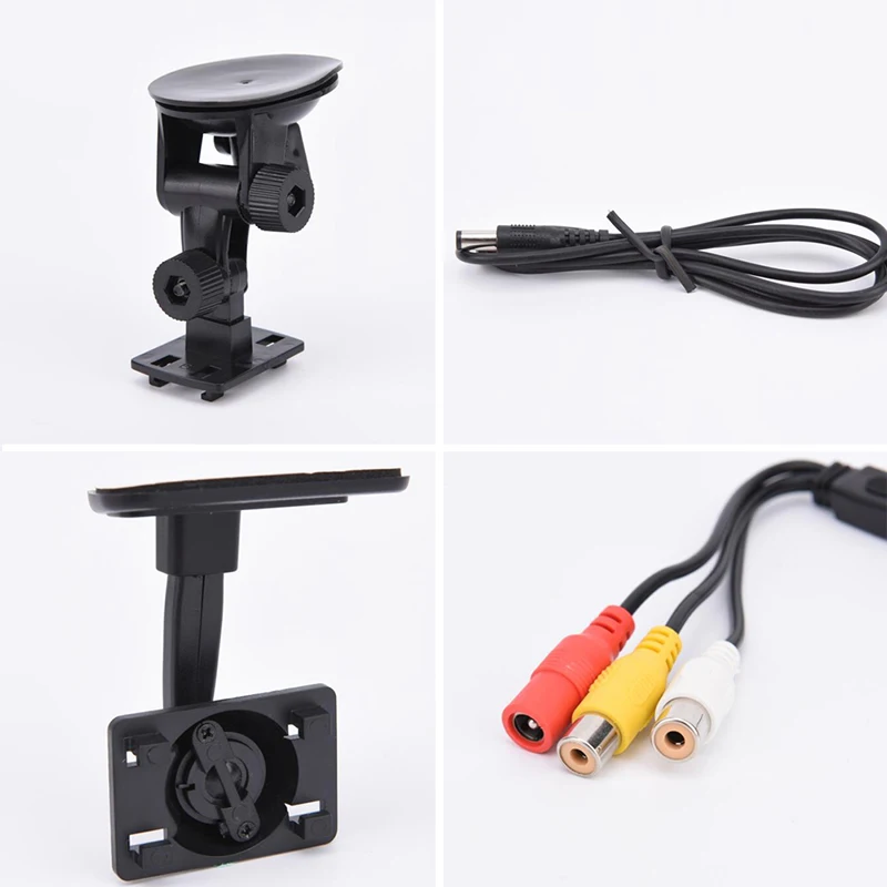 High resolution 5 inch TFT LCD Car Color HD Sucker Monitor Reverse Camera Car Security Monitor for Reverse Backup Parking Camera