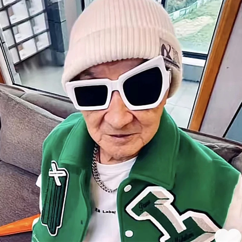 Männer Punk Sonnenbrille Luxury Brand Designer Steampunk Geometrie Polygon Sonnenbrille Frauen UV400 Fahren Platz Schatten Einzigartige Brillen