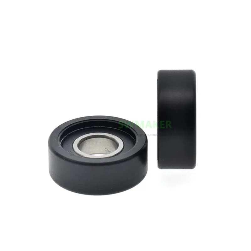 1pcs 10*26*10 mm 6900 plastic covered bearing pulley, POM, door and window / automation equipment guide wheel / drive pulley