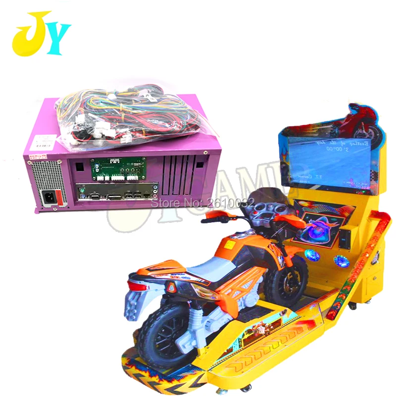 Arcade Kit Outrun TT Racing Motor Driving Game Motherboard TT Motorcycle Simulator Children Racing  Game Machine