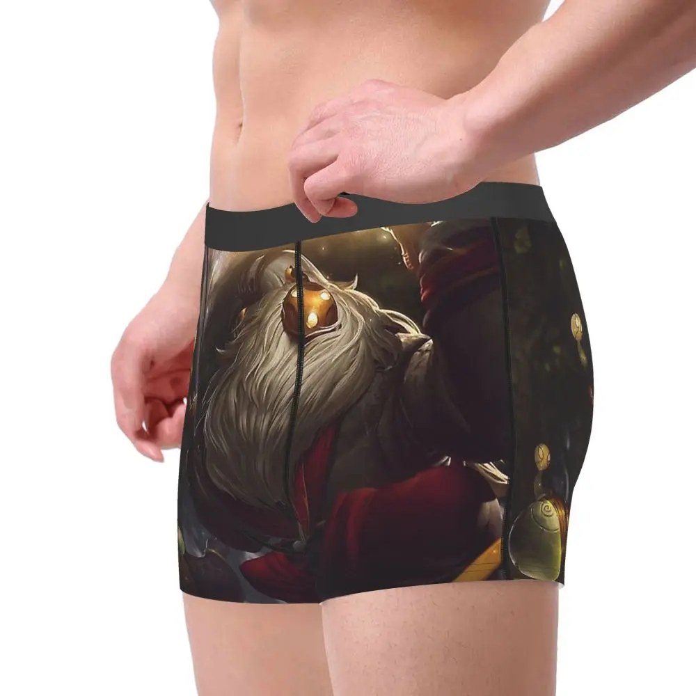 Bard League of Legends LOL MOBA Games Underpants Homme Panties Men\'s Underwear Sexy Shorts Boxer Briefs