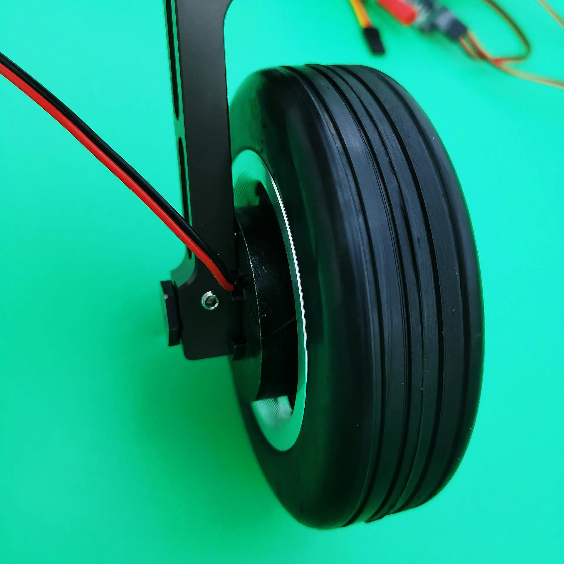 electric brake wheel for rc airplane  turbine jet 102  115MM  shaft 8mm   gear accessories