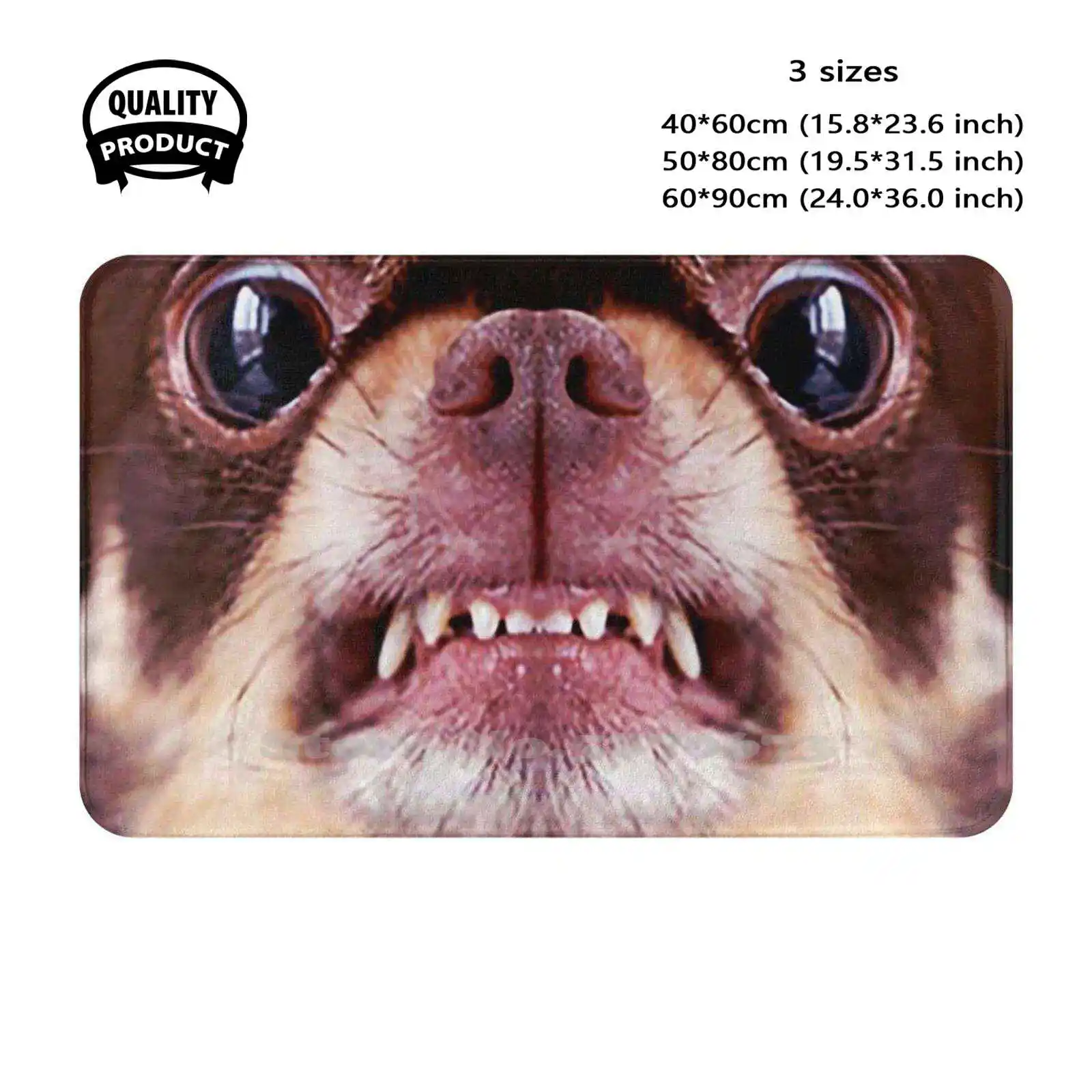 Chihuahua Aggressive Dog Snarling And Looking Angry Animals Gifts Safe Face Protection Covering Men Women Soft Cushion Home