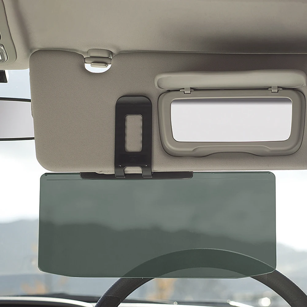 Auto Anti-Glare Car Sun Visor Sun Visor Anti-dazzling Goggles Sunshades Clip-on Driving Vehicle Shield Mirror Clip-on Shield