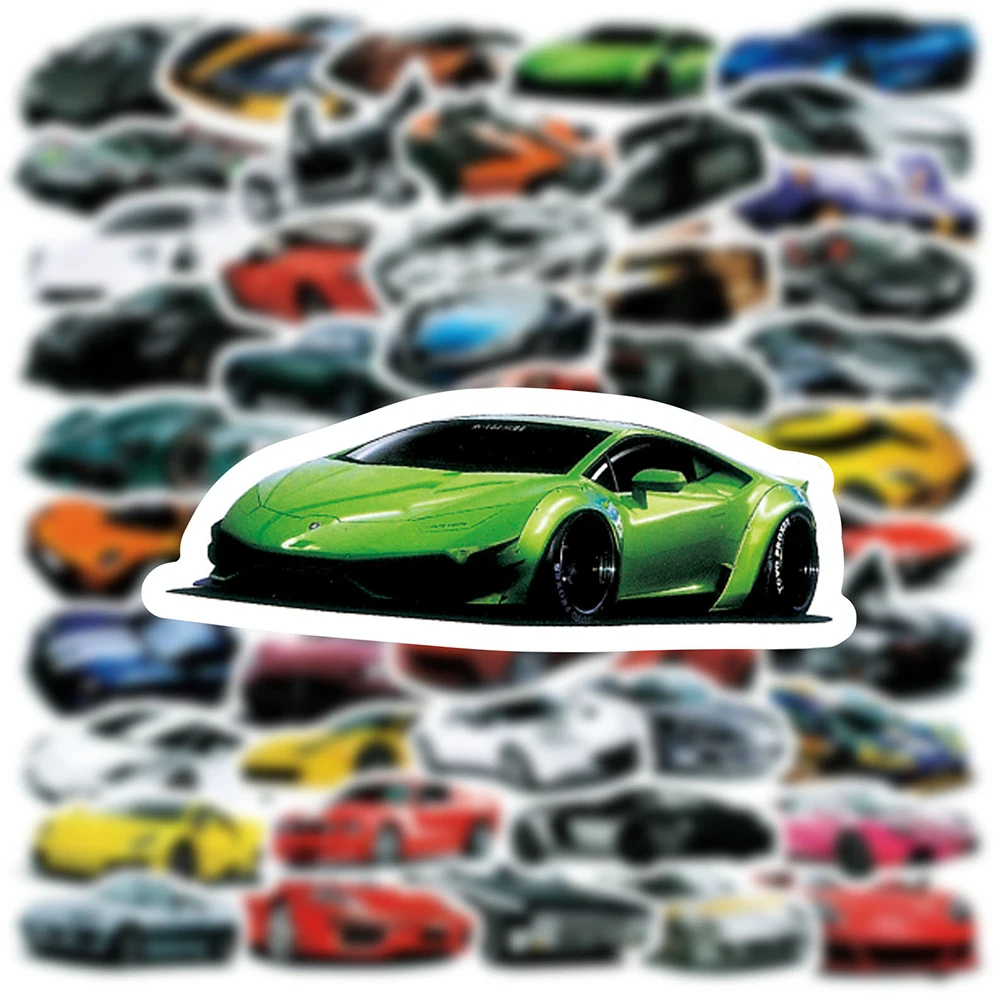 10/30/50PCS Cool JDM Retrofit Racing Car Graffiti Stickers Anime Car Travel Luggage Phone Fridge Laptop Waterproof Cool Sticker