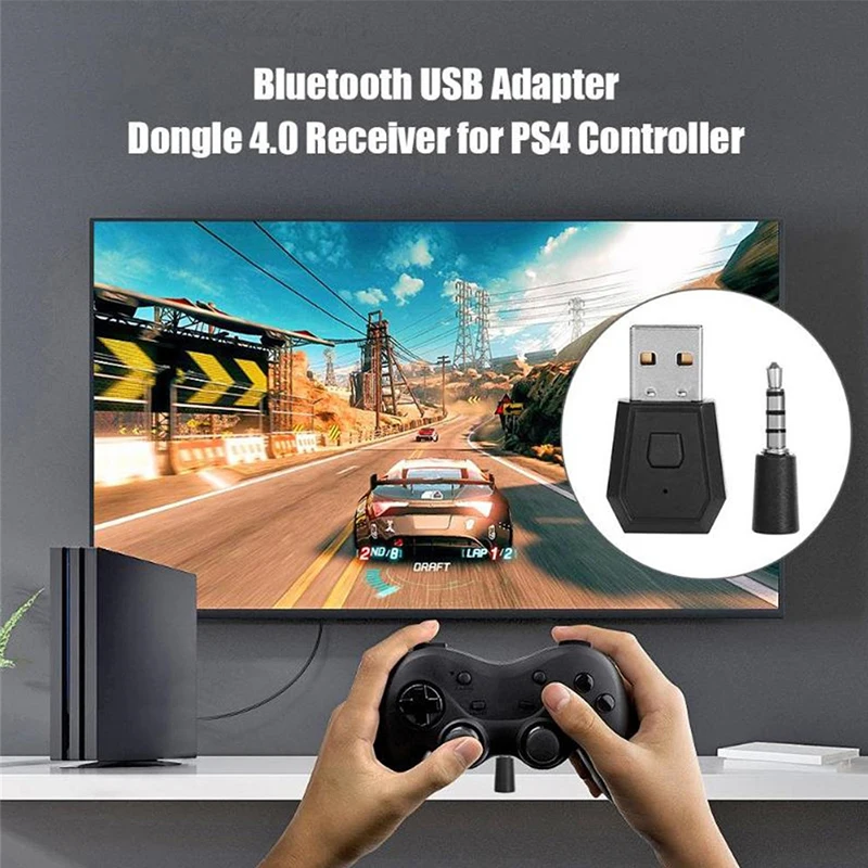 Bluetooth-адаптер PS5 для PS4, USB BT, 3,5 мм