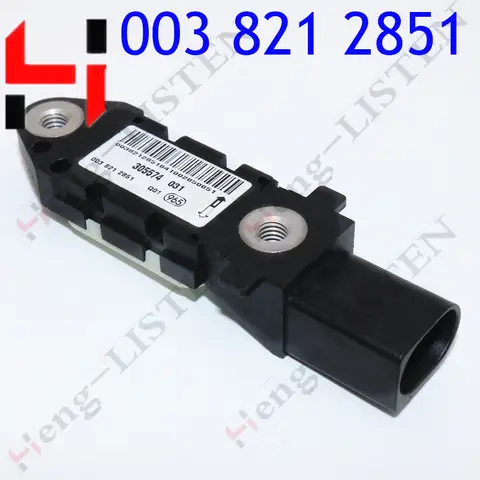 새로운 0038212851 003 821 2851 W211 W219 W212 W199 R171 R230 SL550 SLK300 전면 충격 충돌 센서 자동차 액세서리 08-12