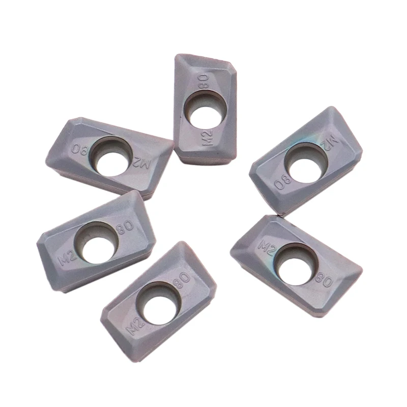 フライス盤用CNCフライス工具,10個入り金属切削機apmt 1604,vp15tf