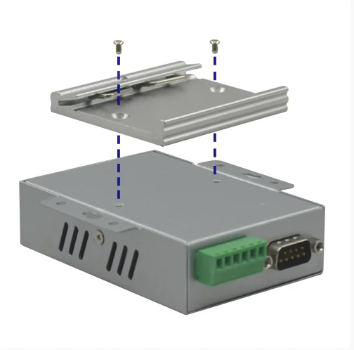 Repetidor de datos de aislamiento fotoeléctrico, RS-485 de clase Industrial de pared, receptor de mejora de señal de relé de ATC-109N/422