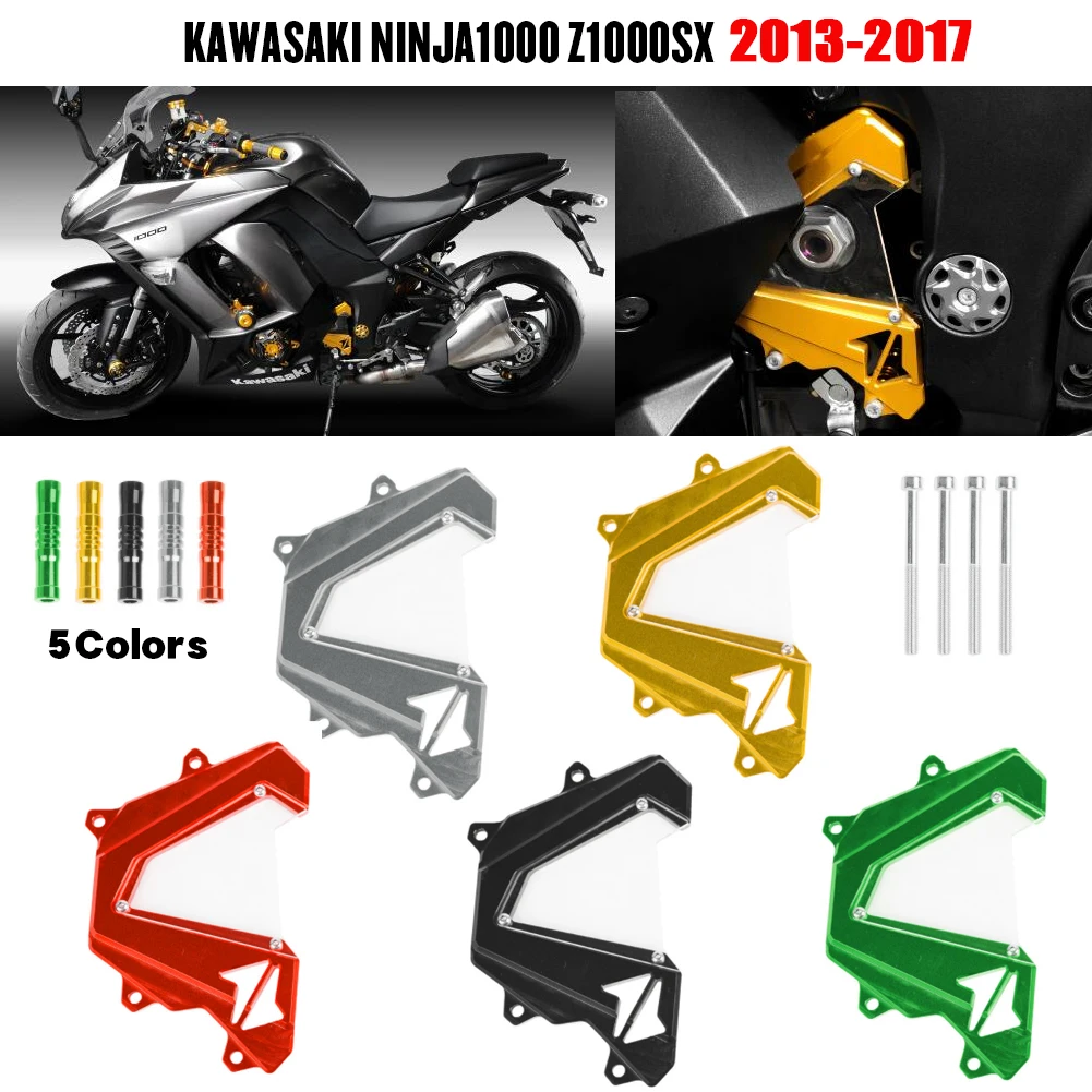 Engine Front Sproket Chain Guard Protection Cover For Kawasaki Ninja1000 Z1000SX 2013-2017 15 16 NINJA 1000 Z1000 SX Accessories