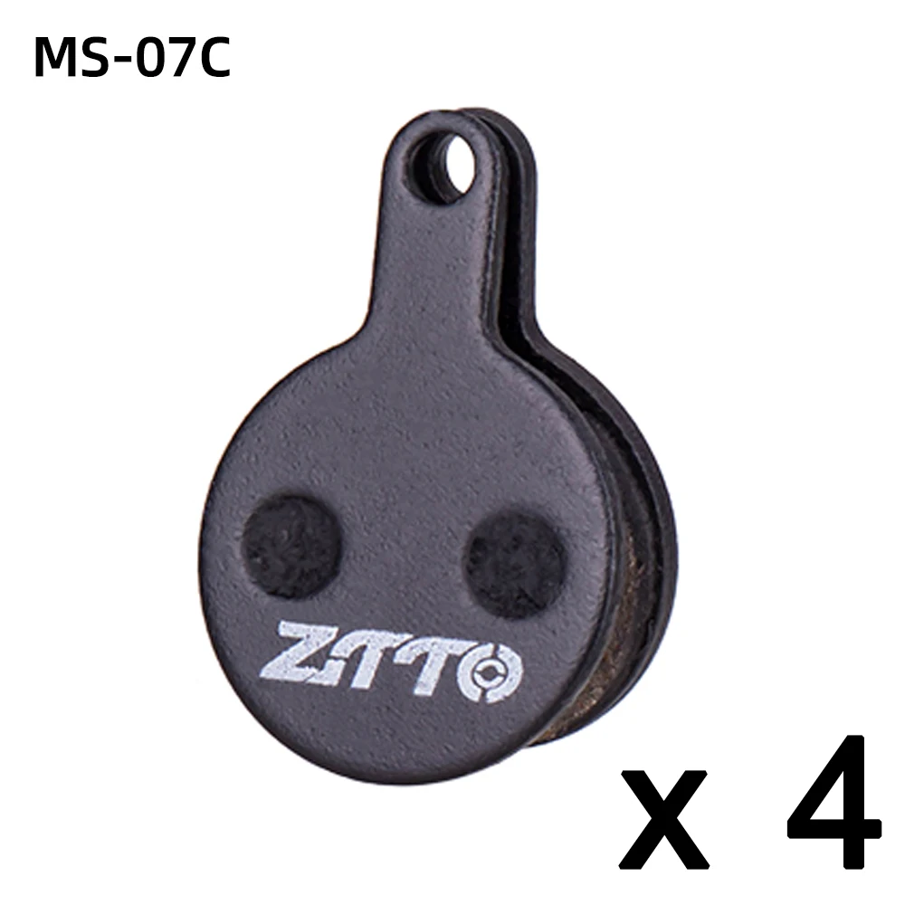 ZTTO 4 Paar MTB Halbmetall-Fahrrad-Bremsbeläge, leise Keramik für Fahrrad-Scheibenbremse M8020 M6100 MT200 Führungscode E9 DB ER MT6 MT4