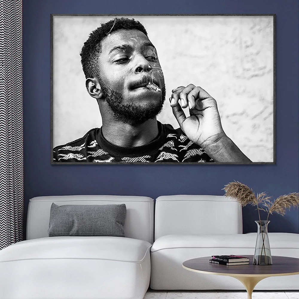 SP056 Silk Cloth Wall Poster Isaiah Rashad Rap Music Art Home Decoration Gift