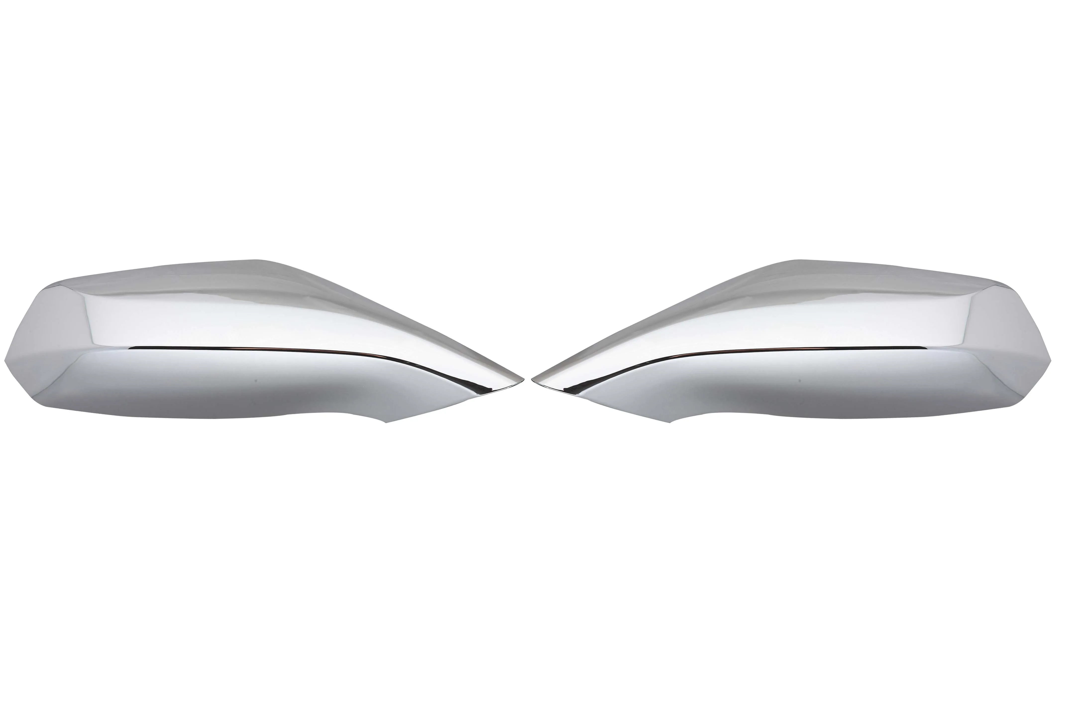 Cubierta cromada para espejo retrovisor de puerta lateral, embellecedor de estilo completo para Chevrolet camaro 2010-2015 chevy