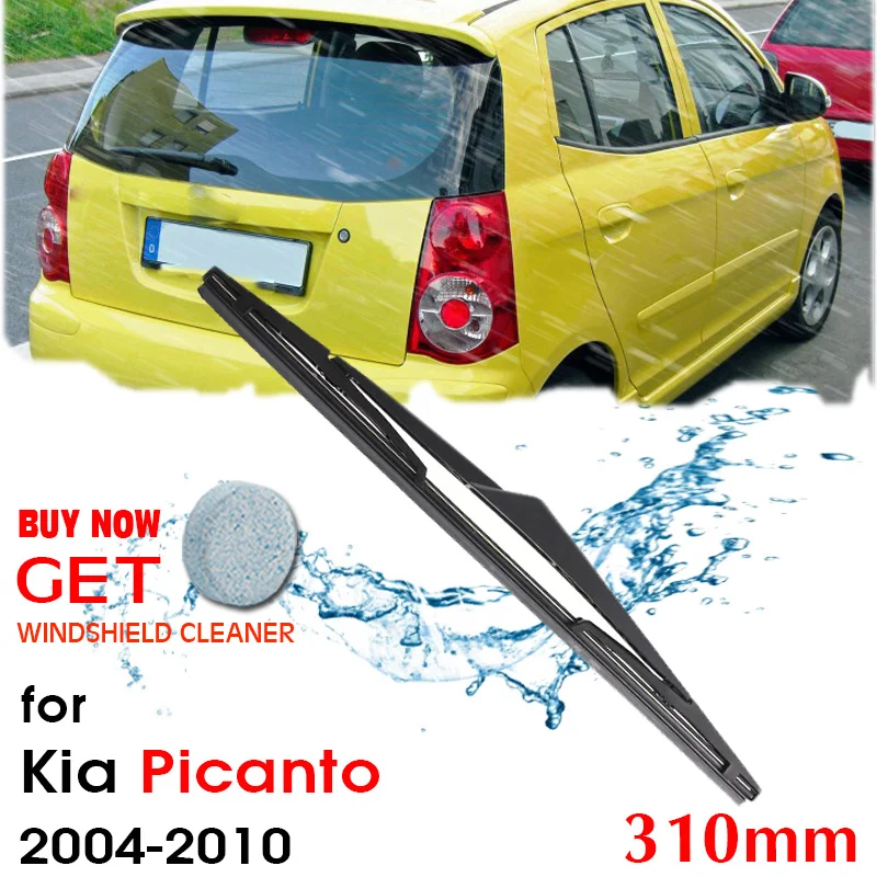 

Car Wiper blade Rear Back Window Windscreen Windshield Wipers For KIA Picanto Hatchback 310mm 2004-2010 Auto Accessories