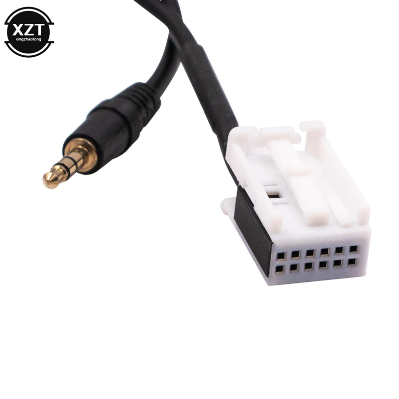 Car Aux Cable 3.5MM MP3 Audio Adapter For Peugeot 307 308 408 407 507 Sega Triumph Citroen C5 C2 RD4 Radio