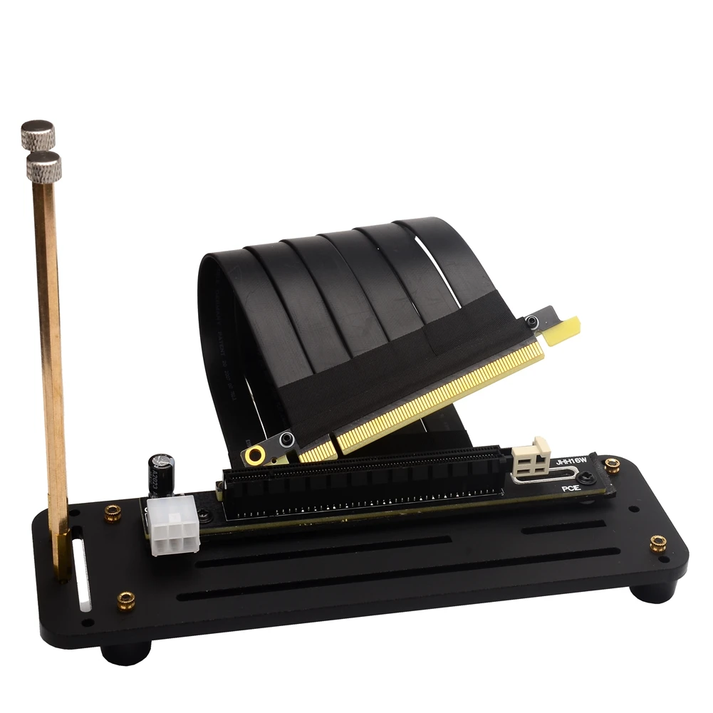 Risers X16-x16 30cm 35cm 40cm 50cm Built-in External Bracket PCIe X16 Cabo PCI Express X16 Extensor for Graphics Card Upright