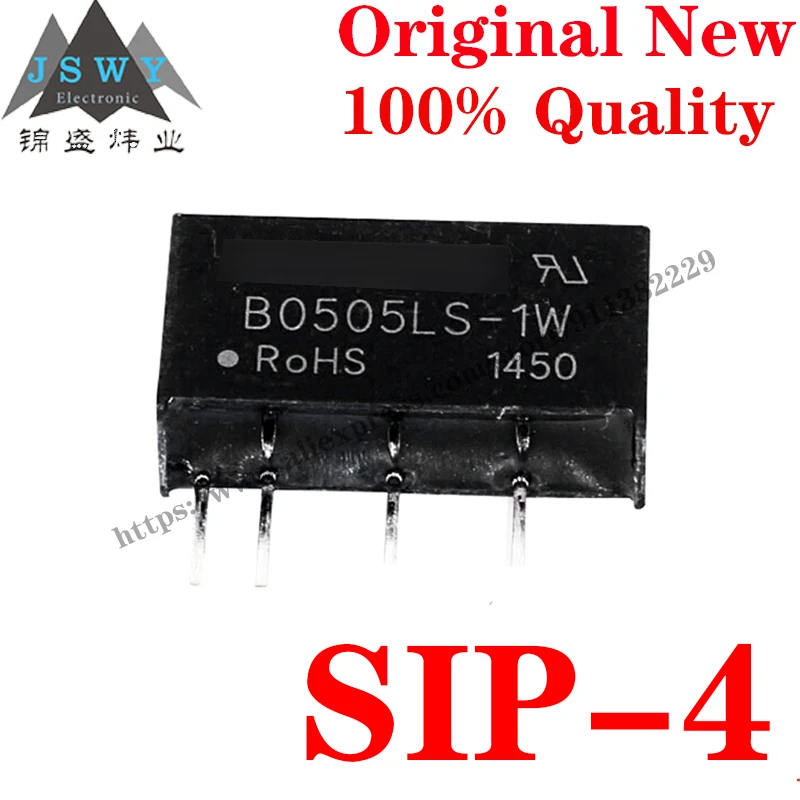 

10~100PCS B0505LS-1W SIP-4 Power Module 5V to 5V DCDC Isolated Power Supply IC Chip with for module arduino Free Shiping B0505LS