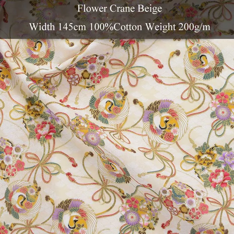 Japanse stijl bronzing kimono Dragonfly Wave bedrukte katoenen quiltbekleding stof voor het naaien van patchwork