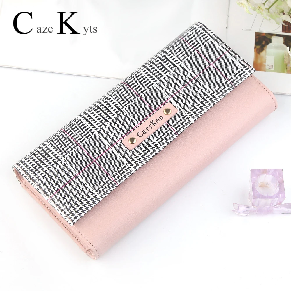 New Women's long wallet student female clutch bag women's wallet women zipper bag fashion leather bag mobile phone bag