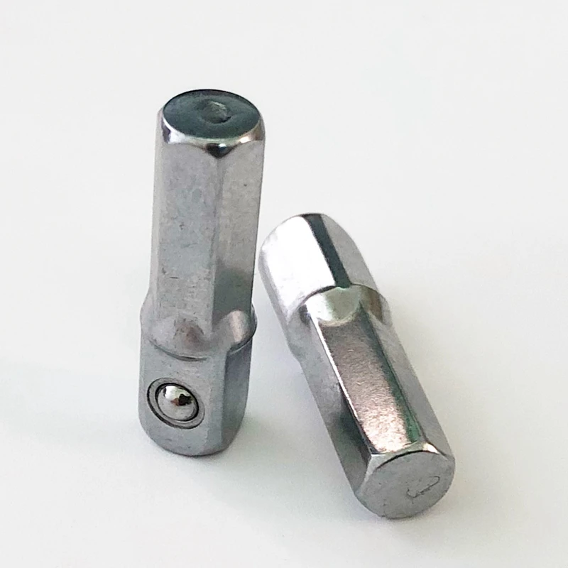 Broca de taladro eléctrico hexagonal, extensión de adaptador de llave de barra de enchufe, 1/4 ", 25mm, 2 uds.