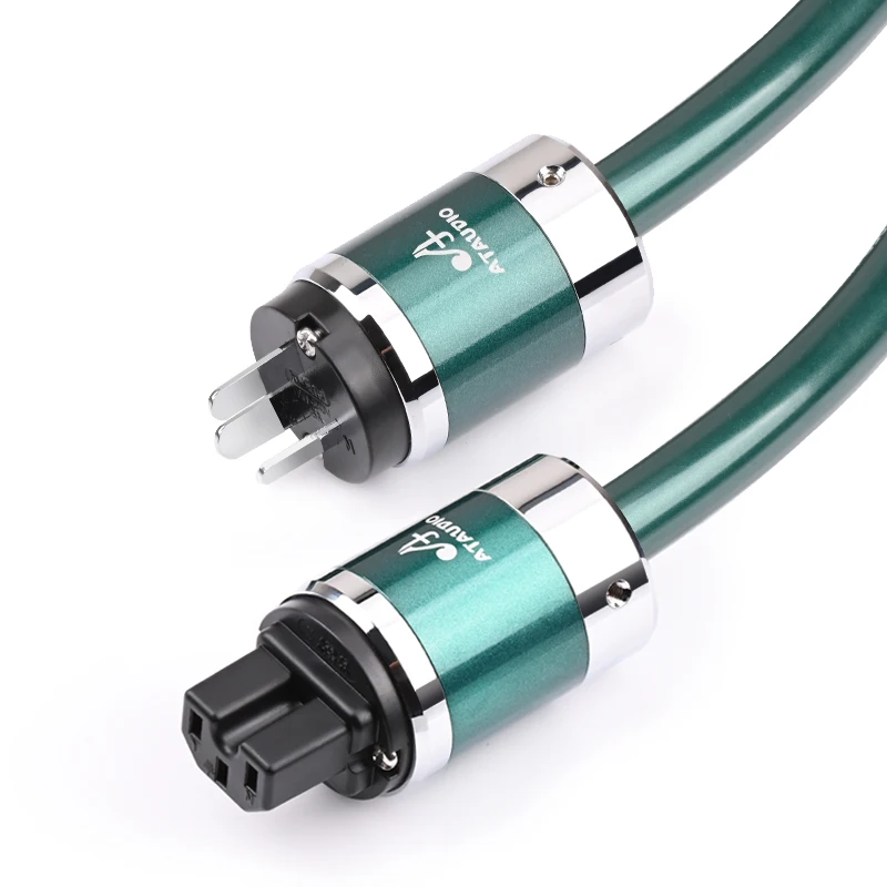 ATAUDIO Hifi Power Kabel Hohe Qualität OCC Kupfer EU UNS AU Power Kabel Für CD Decoder und Rohr Verstärker 3