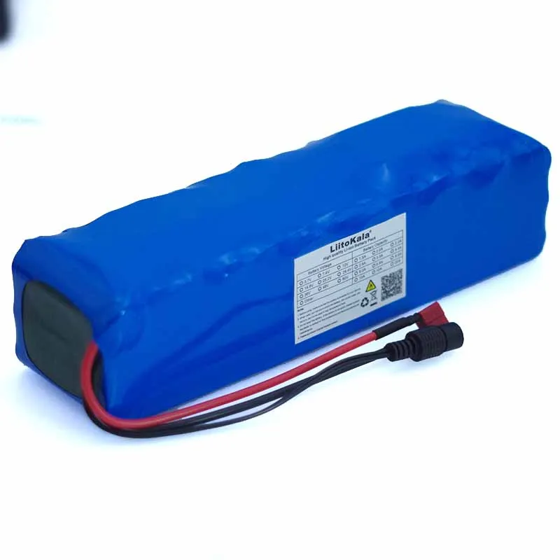 Imagem -02 - Liitokala 48v 7.8ah 13s3p Alta Potência 7800mah 18650 Bateria Veículo Elétrico da Motocicleta Faça Você Mesmo Bateria Bms Proteção