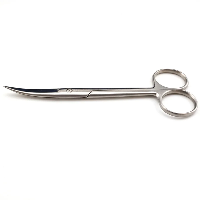 Medical Scissors Stainless Steel Curved Elbow Curved Scissors Kitchen Household Scissors