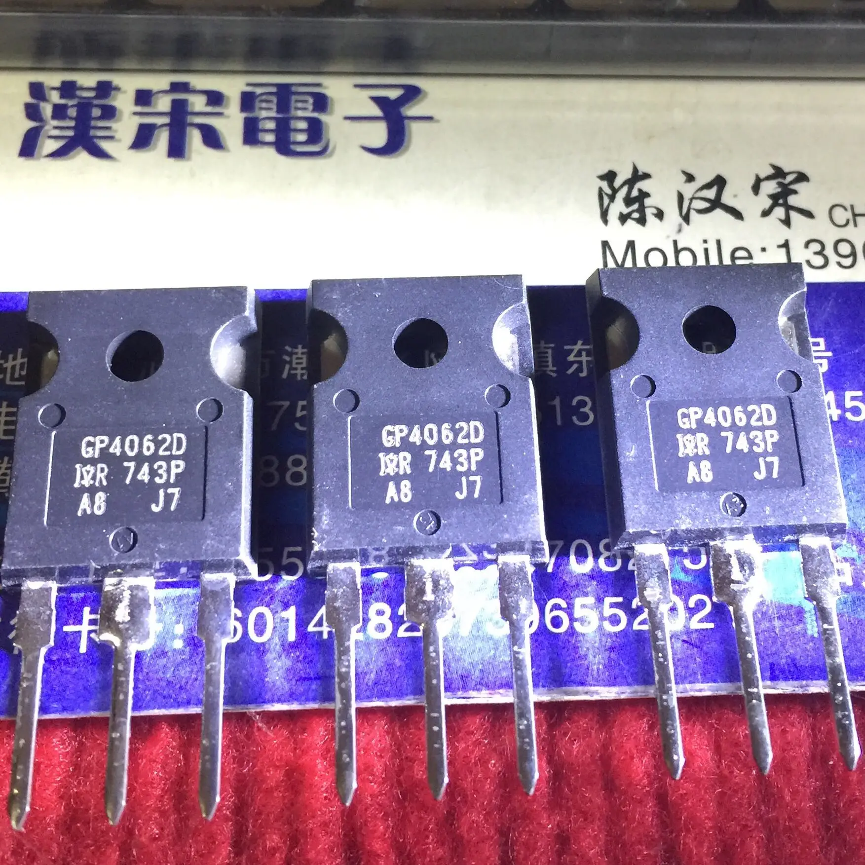 

Free shipping IRGP4062DPBF GP4062D IR TO-247 10PCS