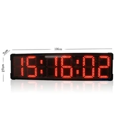 Single-sided tempo display a LED orologio 8 