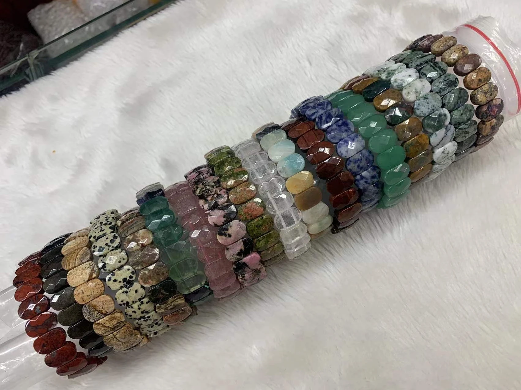 Pulsera de piedras preciosas naturales, fluorita, rodonita, amazonita, sodalita, Ojo de Tigre, lepidolita, Shungite, apatita, charoita, aguamarina