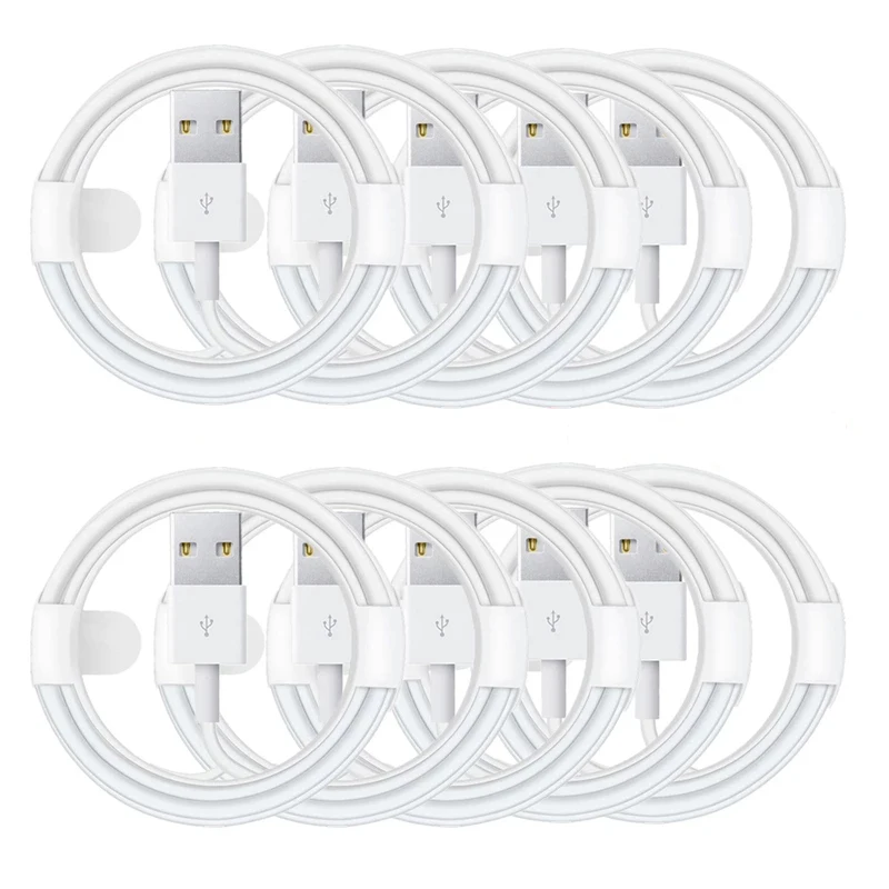 

5A Fast Charging USB Charger Cable For iPhone 12 11 Pro X XR XS Max 6 6s 7 8 Plus 5s SE 2020 iPad Origin Data Cord Long Line